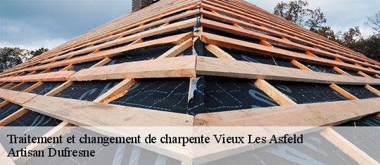 Traitement et changement de charpente